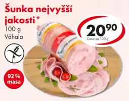 CBA Šunka nejvyšší jakosti nabídka