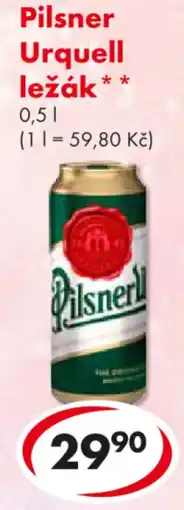 CBA Pilsner Urquell ležák nabídka