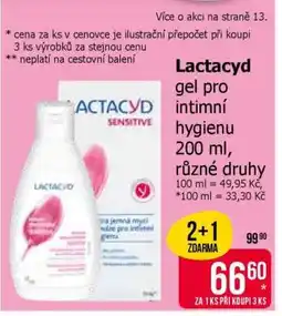 Teta Lactacyd gel pro intimní hygienu 200 ml, různé druhy nabídka