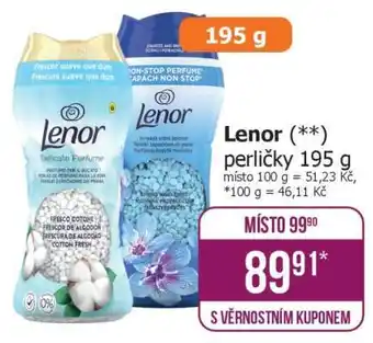 Lenor perličky 195 g