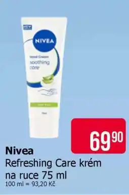 Teta Nivea Refreshing Care krém na ruce 75 ml nabídka