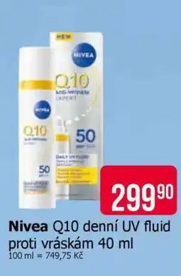 Teta Nivea Q10 denní UV fluid proti vráskám 40 ml nabídka