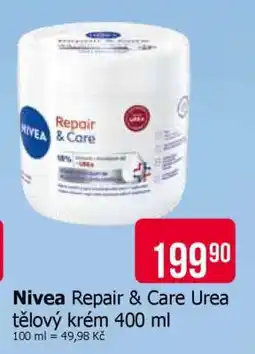 Teta Nivea Repair & Care Urea tělový krém 400 ml nabídka