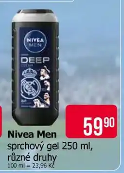 Teta Nivea Men nabídka