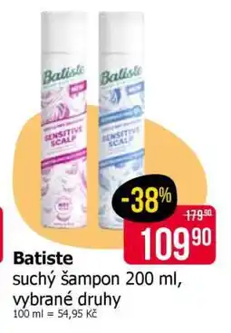 Teta Batiste suchý šampon 200 ml nabídka