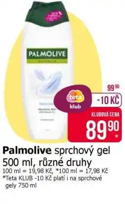 Teta Palmolive sprchový gel nabídka