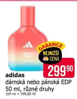 Teta adidas dámská nebo pánská EDP 50 ml nabídka