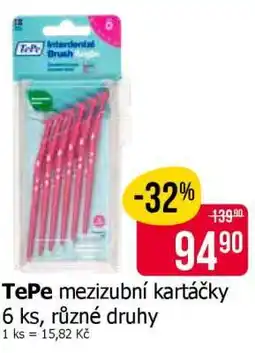 Teta TePe mezizubní kartáčky nabídka