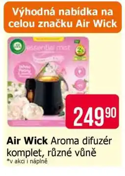 Teta Air Wick Aroma difuzér komplet, různé vůně nabídka