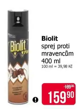 Teta Biolit sprej proti mravencům 400 ml nabídka