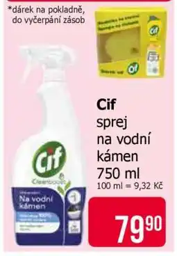 Teta Cif sprej na vodní kámen 750 ml nabídka
