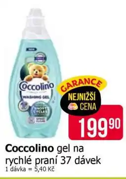 Teta Coccolino gel na rychlé praní 37 dávek nabídka