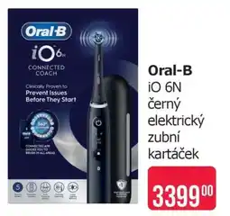 Teta Oral-B iO 6N černý elektrický zubní kartáček nabídka