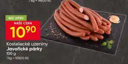 Hruška Javořické párky nabídka