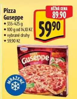 Albert Pizza Guseppe nabídka