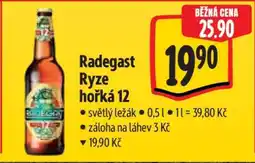 Albert Radegast Ryze Hořká 12 nabídka