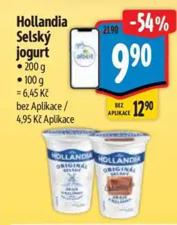 Albert Hollandia Selský jogurt nabídka