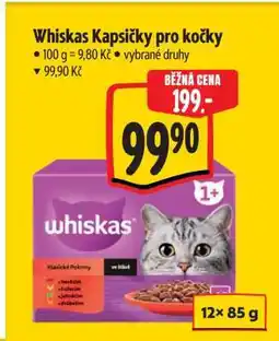 Albert Whiskas kapsičky pro kočky nabídka