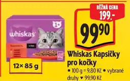 Albert Whiskas kapsičky pro kočky nabídka