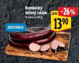 Albert Kominický točený salám nabídka