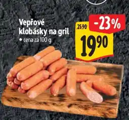 Albert Vepřové klobásky na gril nabídka
