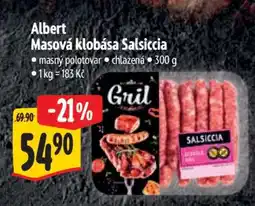 Albert Albert Masová klobása Salsiccia nabídka
