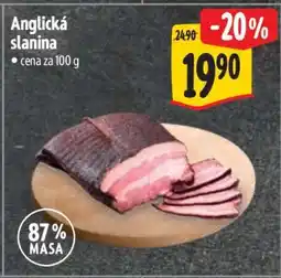 Albert Anglická slanina nabídka