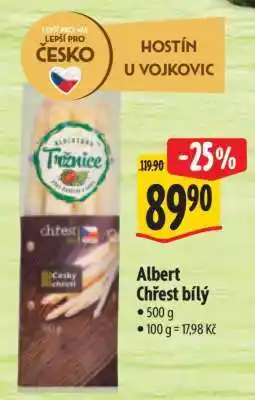 Albert Albert Chřest bílý nabídka