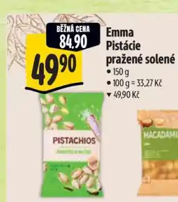 Albert Emma Pistácie pražené solené nabídka
