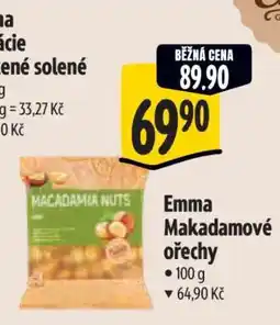 Albert Emma Makadamové ořechy nabídka