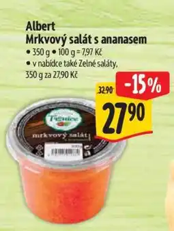 Albert Albert Mrkvový salát s ananasem nabídka