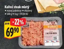 Albert Kuřecí steak mletý nabídka