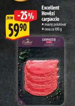 Albert Excellent Hovězí carpaccio nabídka