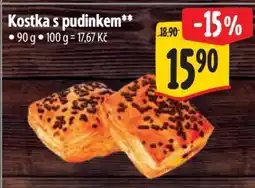 Albert Kostka s pudinkem nabídka