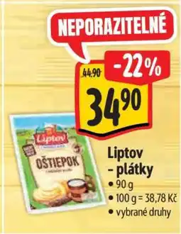 Albert Liptov plátky nabídka