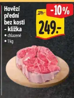 Albert Hovězí přední bez kosti – kližka nabídka