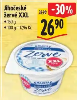 Albert Jihočeské Žervé XXL nabídka