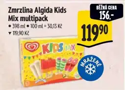Albert Zmrzlina Algida kids mix multipack nabídka