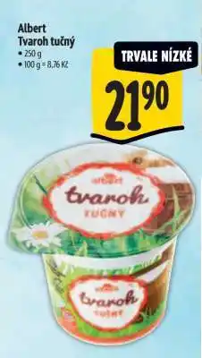 Albert Albert Tvaroh tučný nabídka
