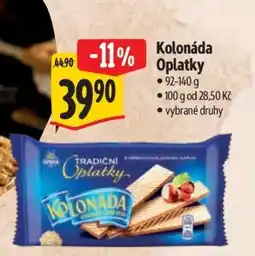 Albert Kolonáda oplatky nabídka