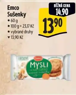 Albert Emco sušenky nabídka