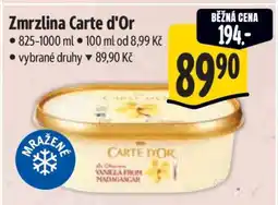 Albert Zmrzlina Carte d’Or nabídka