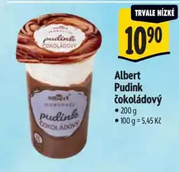 Albert Albert Pudink čokoládový nabídka