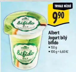 Albert Albert Jogurt bílý bifido nabídka