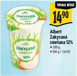 Albert Albert Zakysaná smetana 12% nabídka