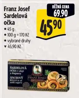 Albert Franz Josef Sardelová očka nabídka