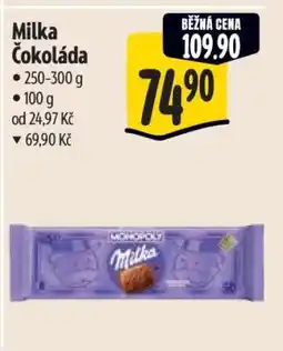 Albert Milka Čokoláda nabídka