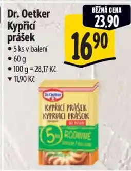 Albert Dr. Oetker Kypřicí prášek nabídka