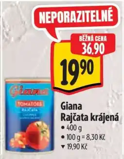 Albert Giana Rajčata krájená nabídka