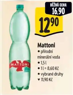 Albert Mattoni nabídka